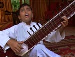 Shehroz plays sitar, Karachi